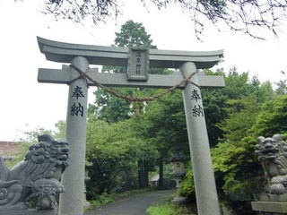 長崎雲仙温泉神社鳥居