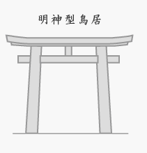 明神型鳥居